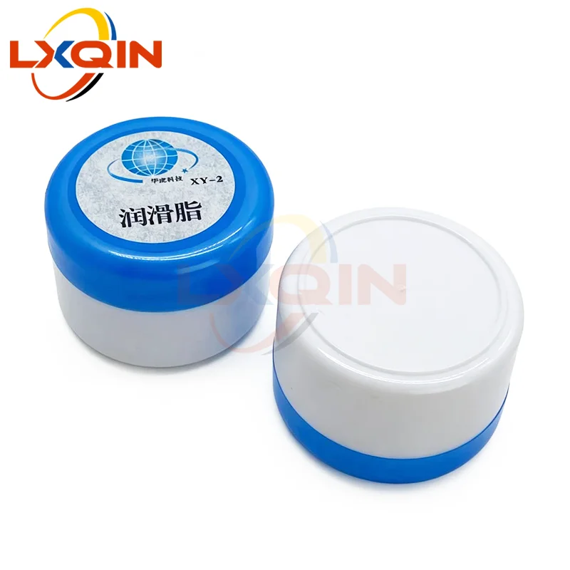 LXQIN 2pcs Printer lubricating synthetic grease 50g XY-2 oil large format printer Slider block assembly/gear/pulley
