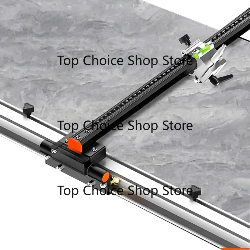 T-shaped Tile Cutter Professional Industrial 2000mm Manual Rail Guide Hand Tools for Cutting Large Format Ceramic Porcelain Tile