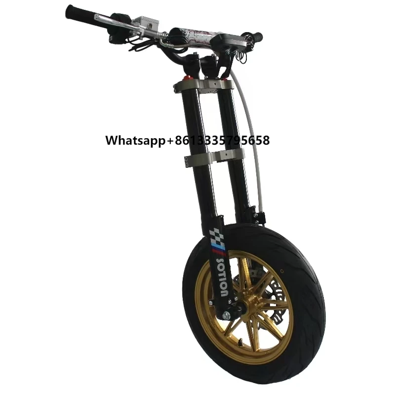 

Electric Bicycle Front Fork with Aluminum Wheel and Disc Brake