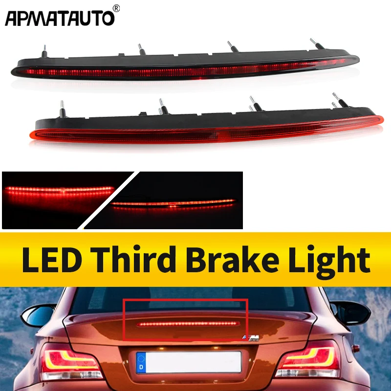 

Для BMW 1 серии 128I 135I M E82 E88 2007-2013 OEM # 63257164978 Светодиодный задний 3-й стоп-сигнал, задний фонарь, автомобильные аксессуары