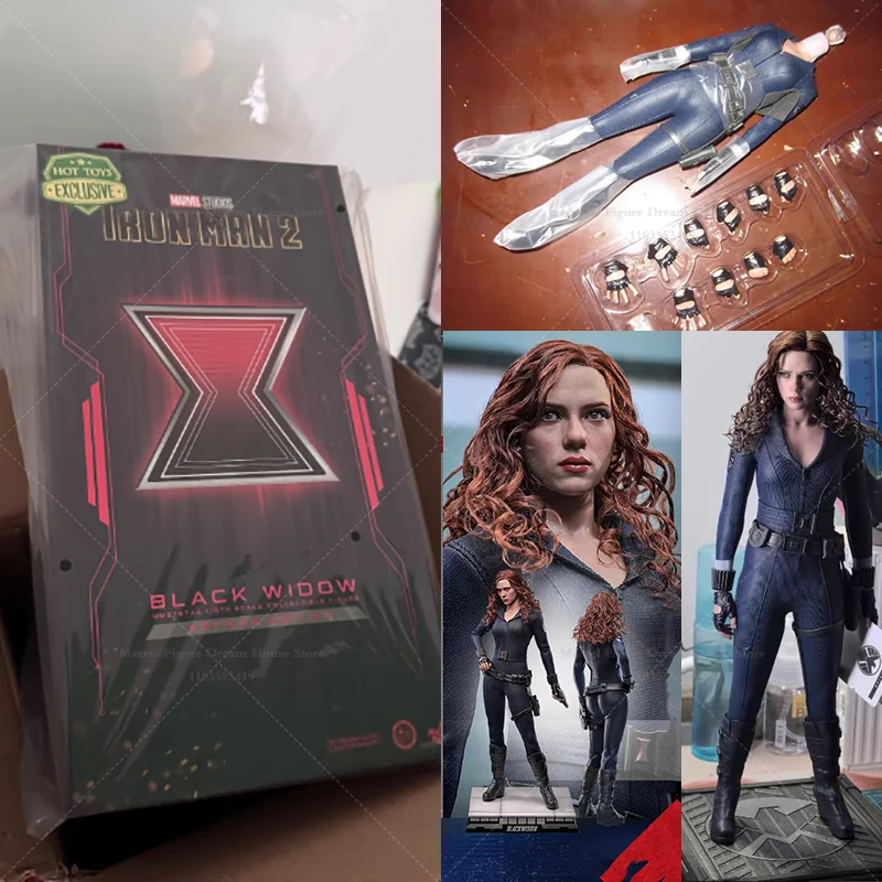 

1/6 Scale Female Founding Members Natasha 12-inch Full Set Action Figure Soldier Hair Transplant Version HOTTOYS MMS757AE