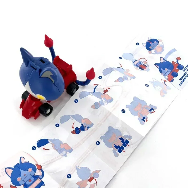 هاسبرو يو كاي ساعة أنيمي الشكل الساموراي القط الأرض كوبا الميكانيكية القط المنقولة محول اللعب الهدايا الحلي #5