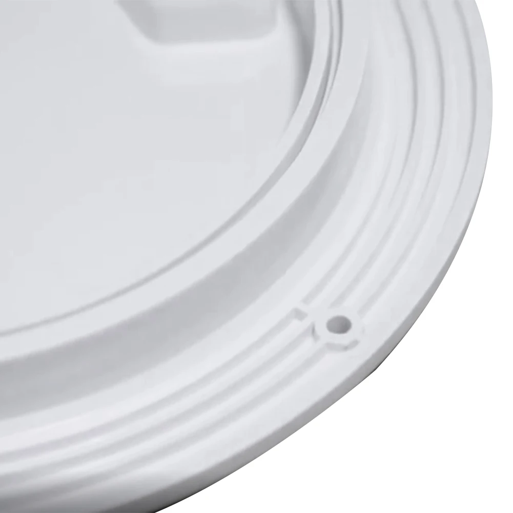 1 PCS Round Deck Inspection Access Hatch Cover Plastic Boat Screw Out Deck Inspection Plate For Yacht