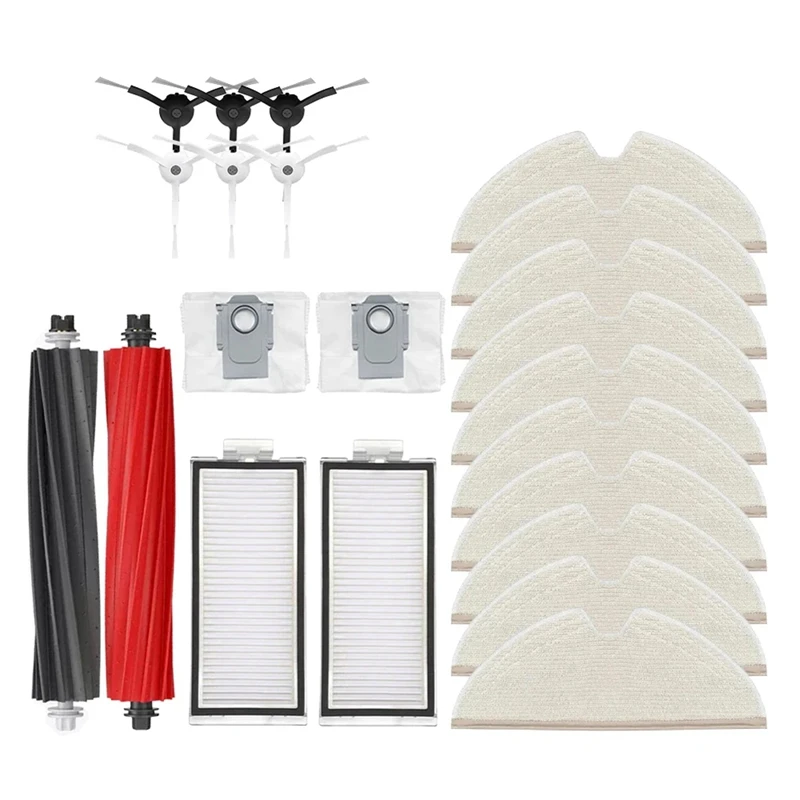 

【Hot Cake 】For Roborock Q8 Max / Q8 Max Plus / Q5 Pro Plus Roller Side Brush Filter Mop Dust Bag Robot Vacuum Cleaner Accessorie