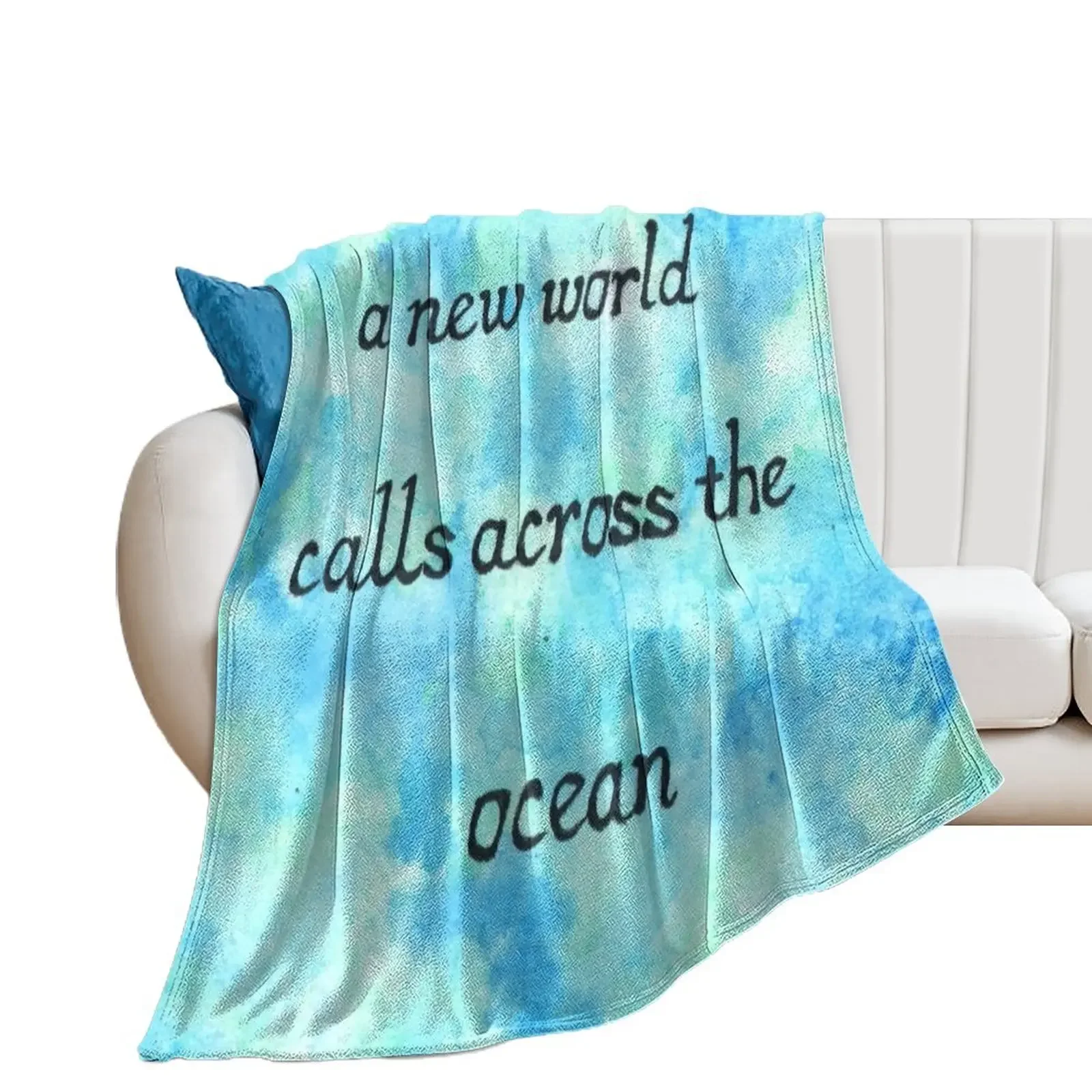 

Songs for a New World - A new world Throw Blanket Heavy Decorative Beds Weighted Luxury Blankets