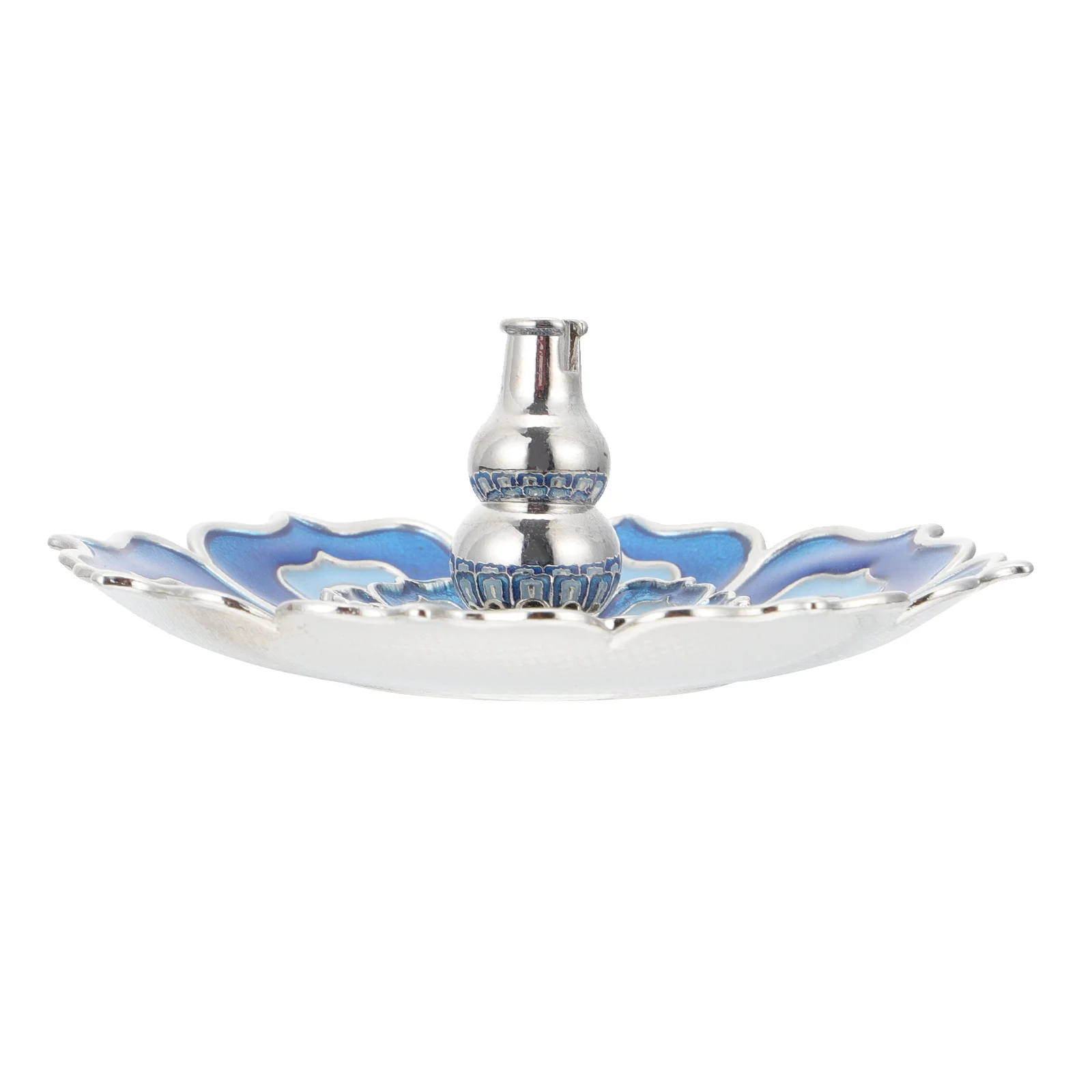 

Lotus Incense Alloy Vintage Censer Aromatherapy Rustproof Meditation Cone Holder Stick Incense Burner Home Decor