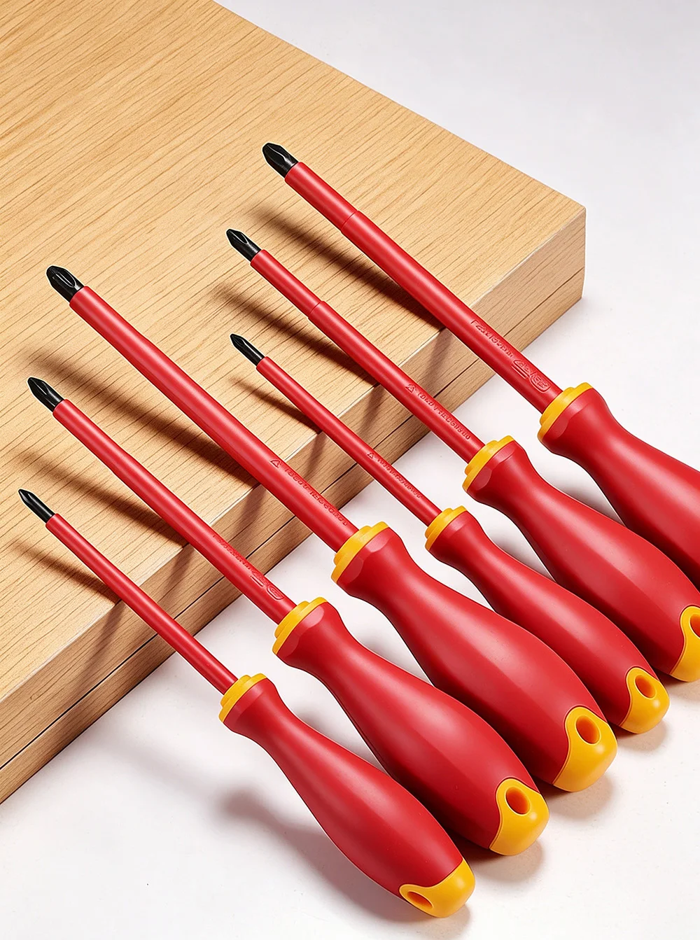 Insulated Screwdriver Set Magnetic Phillips Slotted Cross Slot Torx Electrician Household Appliance Circuit Repair Hand Tools