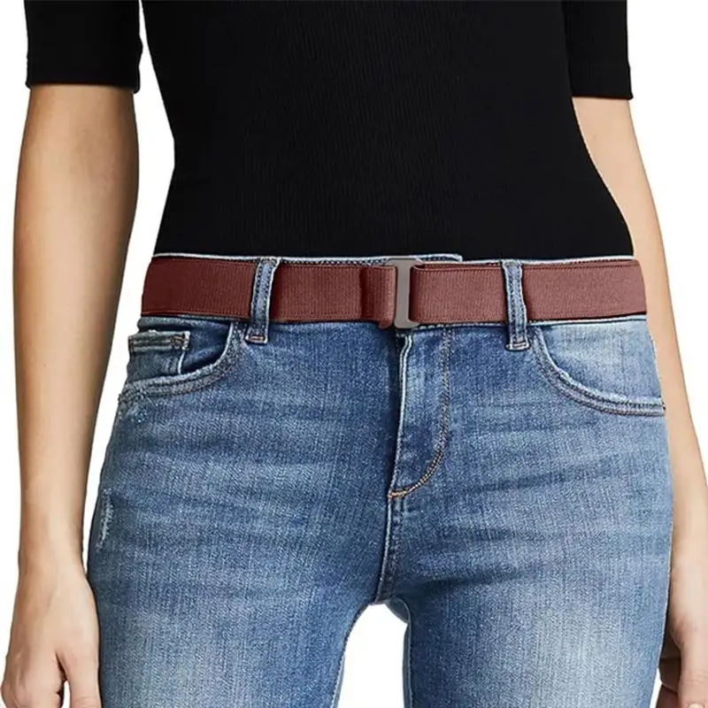 

39BD Unisex Denial Clip Flexible Belt Thin Fabric Modifiable Fit Permanent Mixture Trim