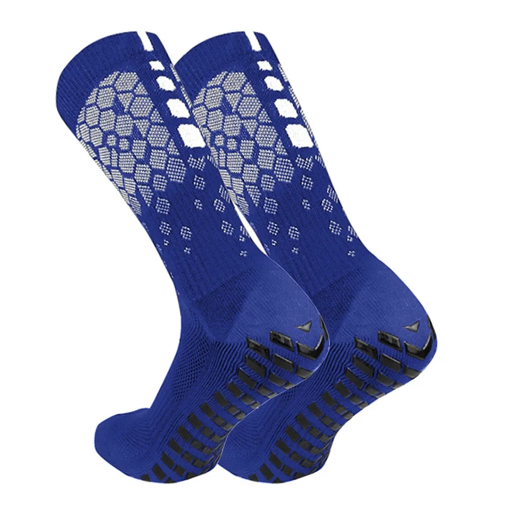

Training Anti-slip Soccer Socks Honeycomb Mesh Breathable Football Socks Mid-Calf Thickened Athletic Socks for Men Women