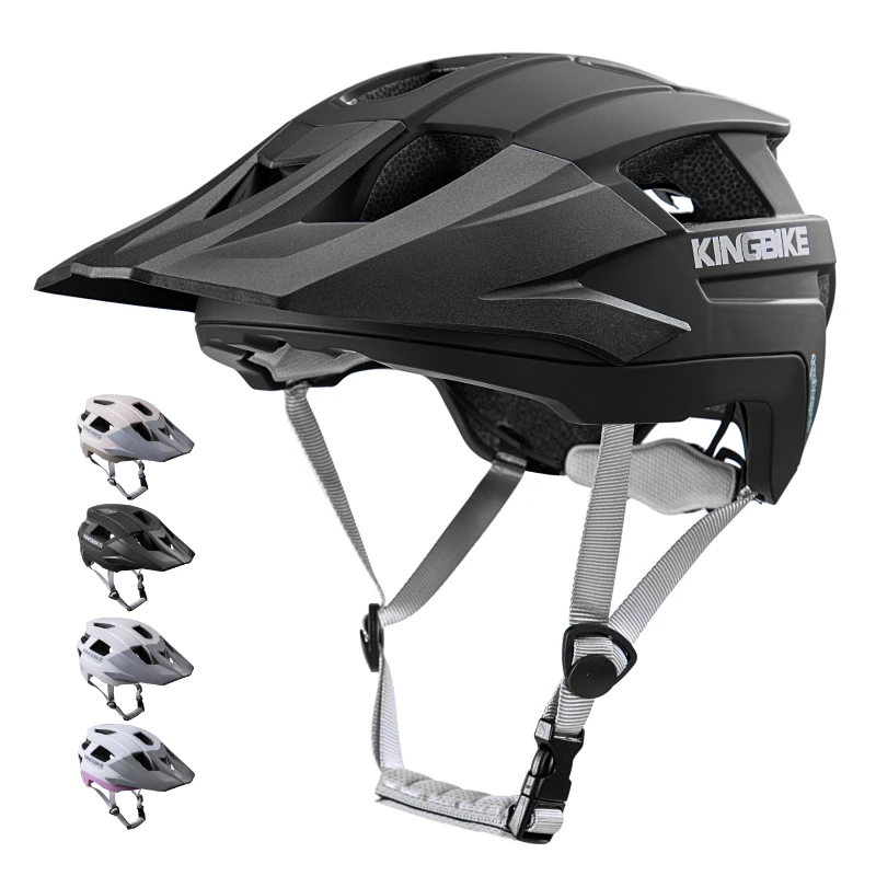 

KINGBIKE Mountain Bike Helmet for Adults Lightweight MTB Cycling Helmet for Men Women Adjustable Bicycle Helmet with Visor