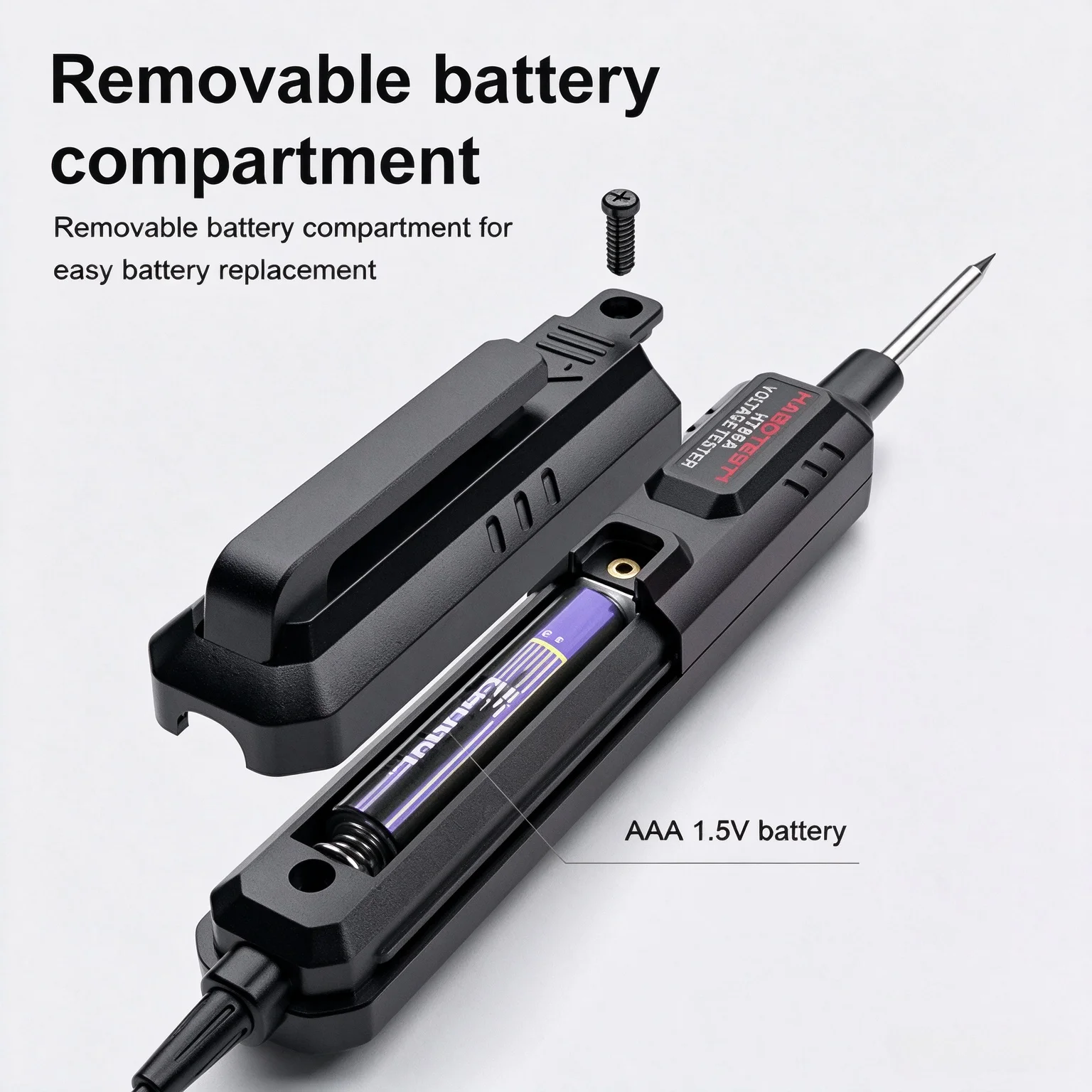 HT86A Car Voltage Detector Pen, Automobile Fault Maintenance Circuit Tester, Digital Backlight Fuse Diagnostic Probe Tools
