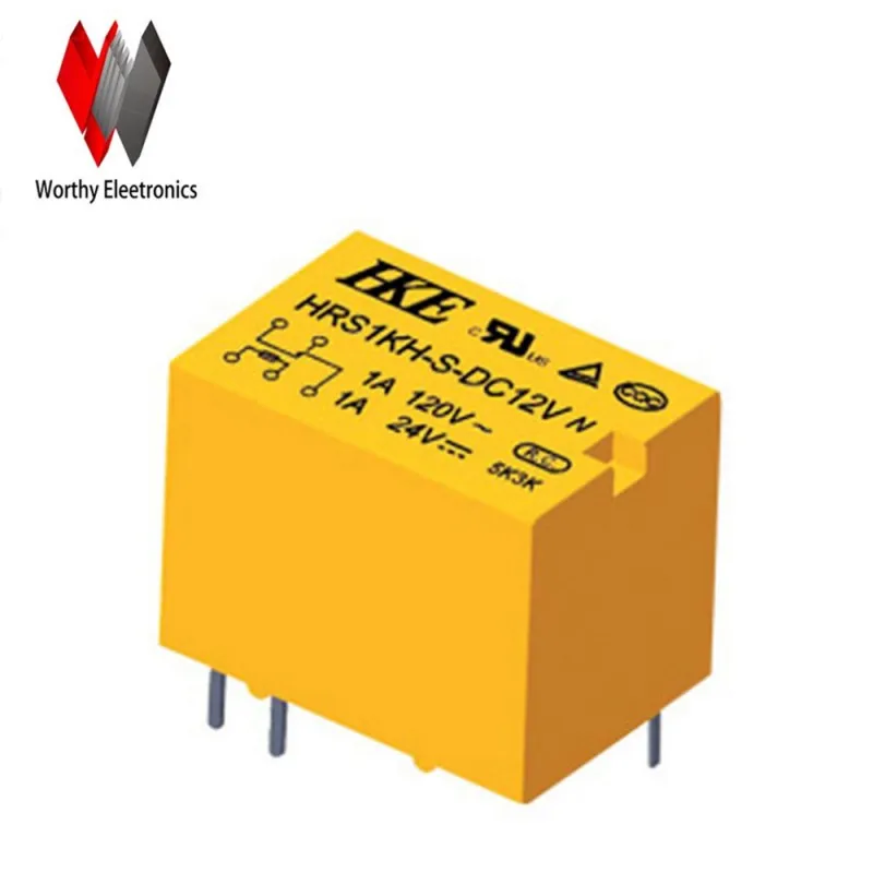 

Free shiping wholesale 10pcs/lot relay HRS1KH-S-DC12V