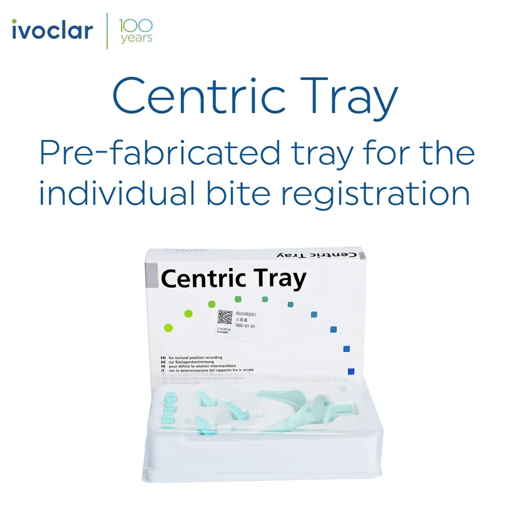 Ivoclar Vivadent Centric Tray for Individual Bite Registration Occlusal Position Recording Universal 559166BN Dentistry Products