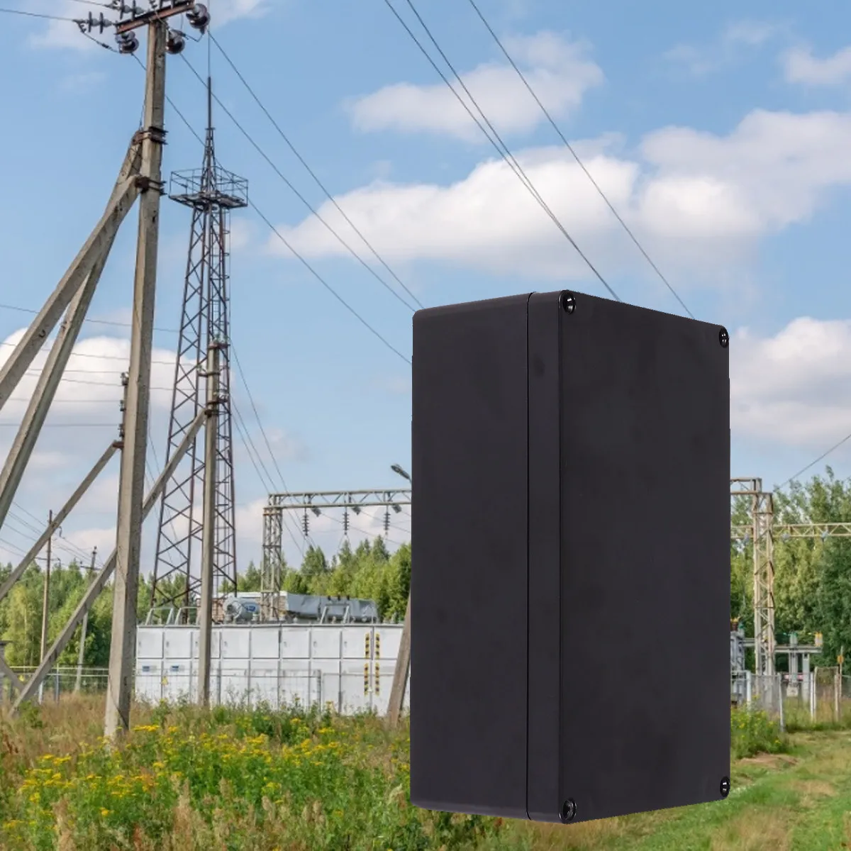 

1 шт. пластиковый водонепроницаемый электрический распределительный короб, корпус для проектов, пыле- и грязезащищенный, для наружного использования