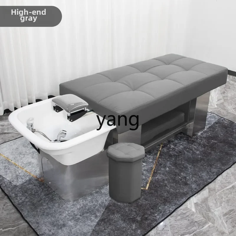 LMM Thai Shampoo Bed Barber Shop Special Hair Salon Full Lying Flush Bed