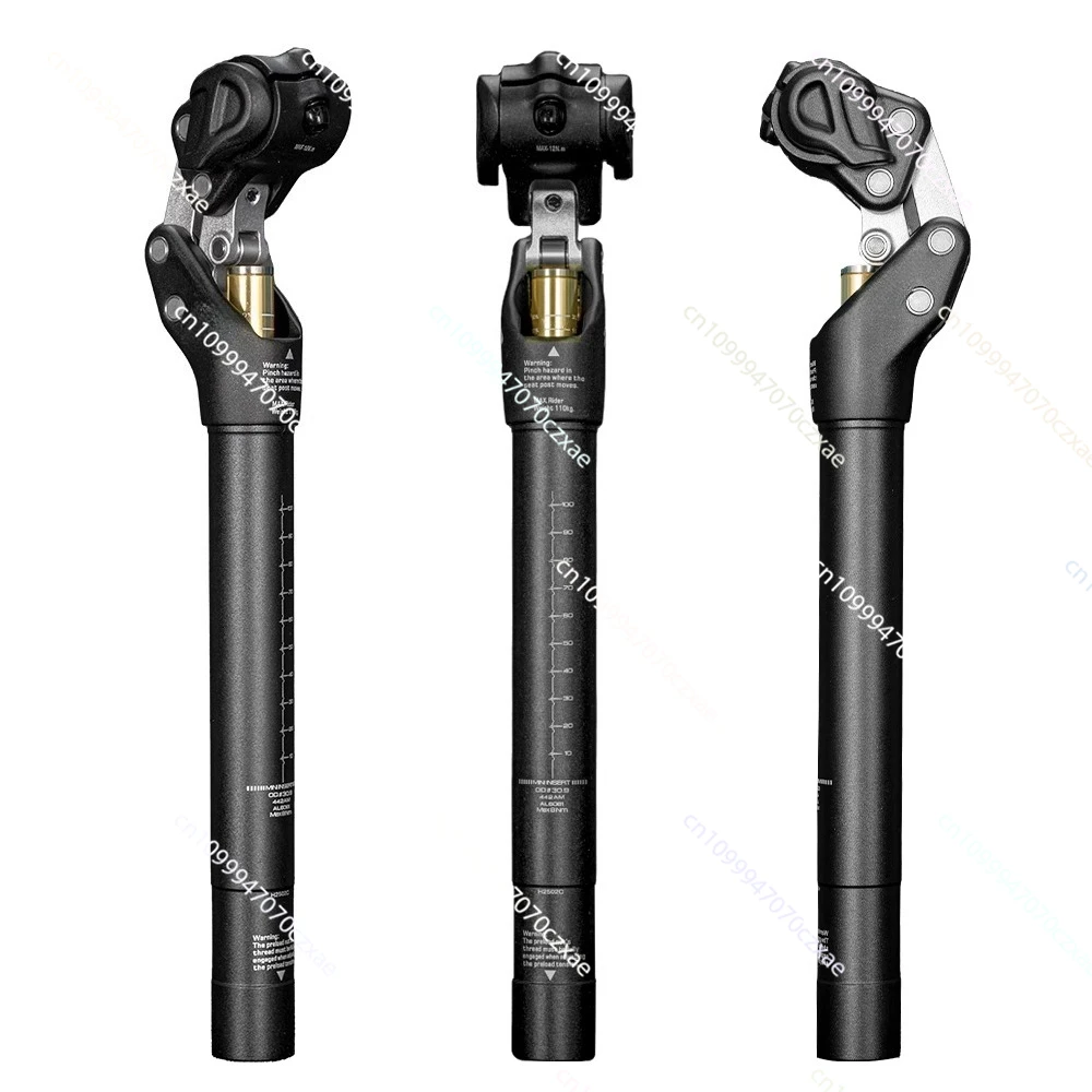 SP-442 امتصاص الصدمات مقعد أنبوب دراجة هوائية جبلية امتصاص الصدمات مقعد بار عالية القوة سبائك الألومنيوم رباعي قضيب مقعد أنبوب