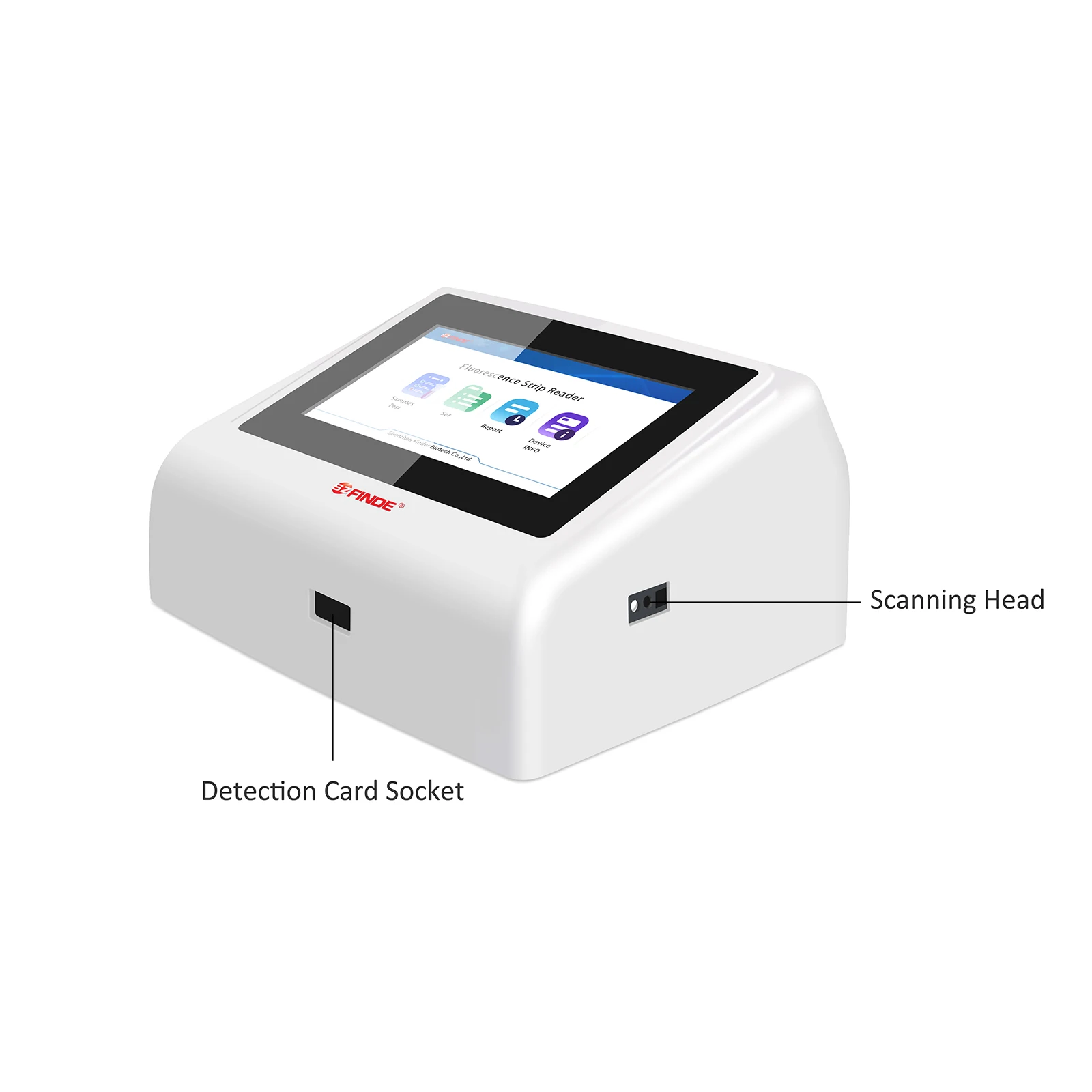 Mycotoxin Fluorescence Quantitative Rapid test Strip Kit Aflatoxin test Equipment Machine Detector