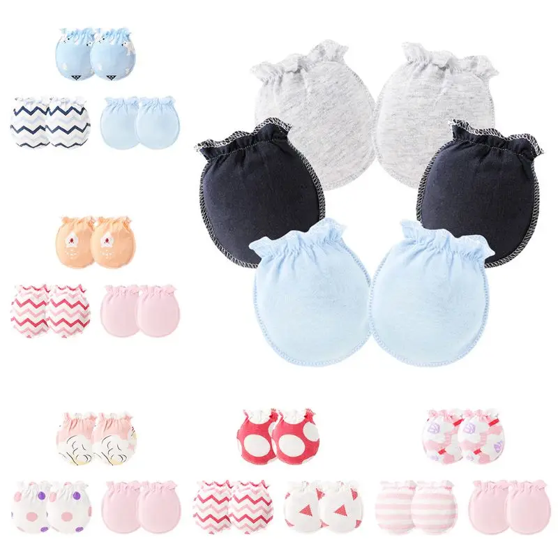 

Baby Anti Scratching Gloves Newborn Gloves for Protection Face Baby Mittens Glove Infant Skin-friendly Hand Accessories