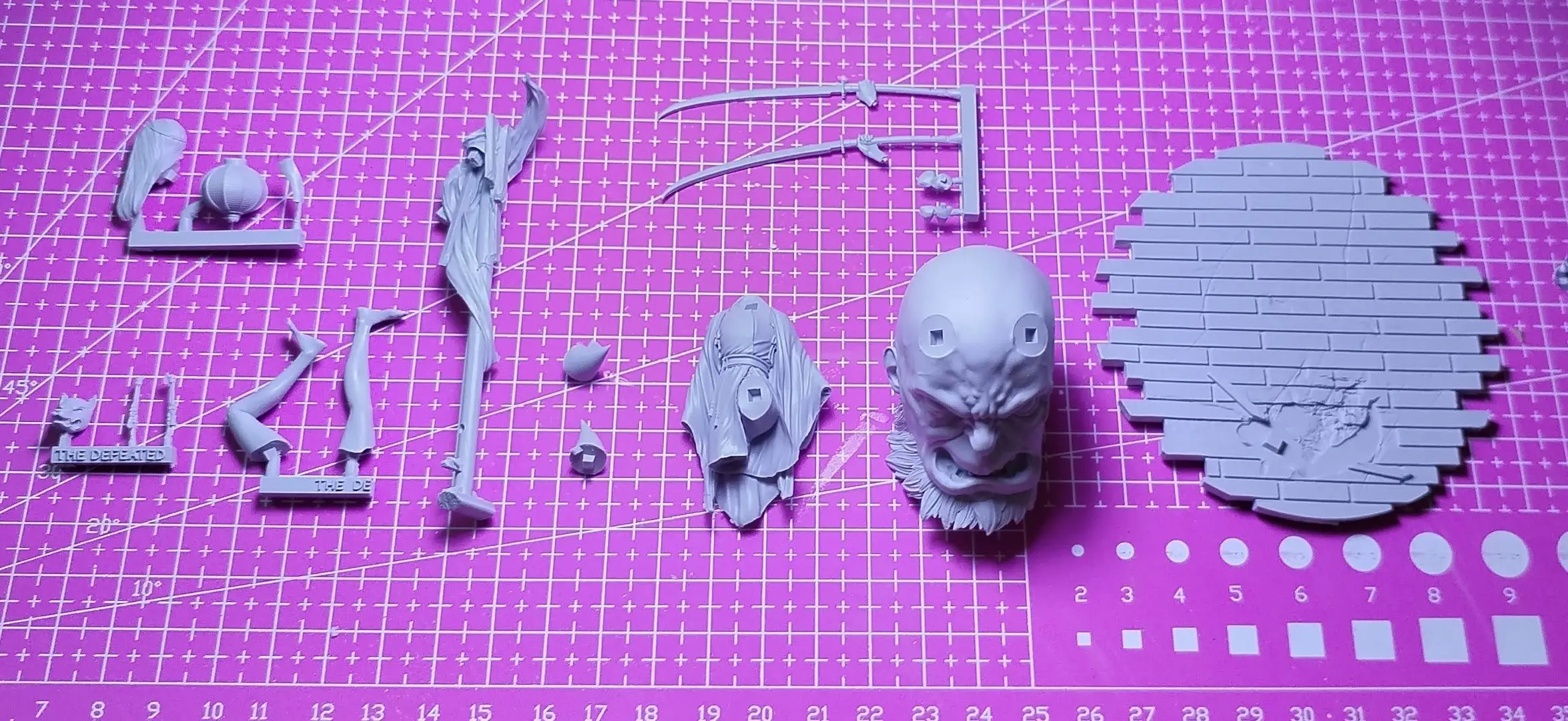 1/24  Resin Model Figure GK，Unassembled and unpainted kit