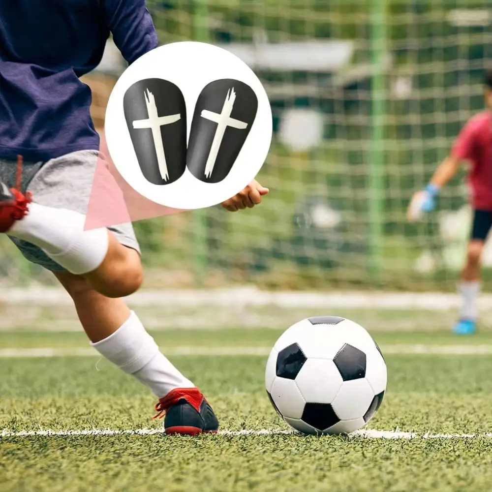 

Leg Protective Football Shin Pads EVA Thickening Shock Absorbing Training Shank Board Leg Cover Lightweight Soccer Shin Guards