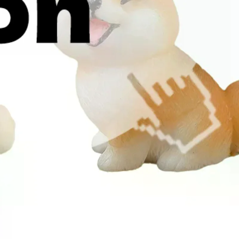 Cute Small Dog Puppy Animal Decoration Resin Craft Miniature Figure Tiny For Bonsai Microlandscape Fairy Garden Decor