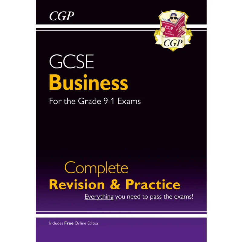 

GCSE Business Complete Revision Practice с онлайн-изданием CGP TEAM Координационные групповые публикации 9781782946915 Книга