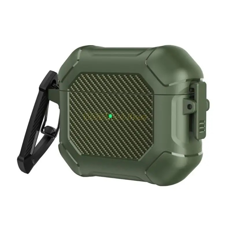 غطاء حالة F62C ل 2 مع مقطع قفل ، حالة نسيج ألياف الكربون وسلسلة المفاتيح للرجال ،