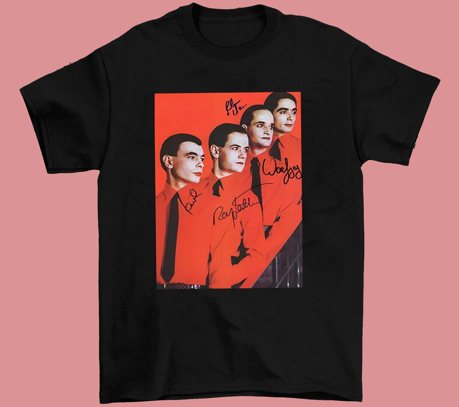 New Kraftwerk Signature Classic T Shirt Black All Size Ac101