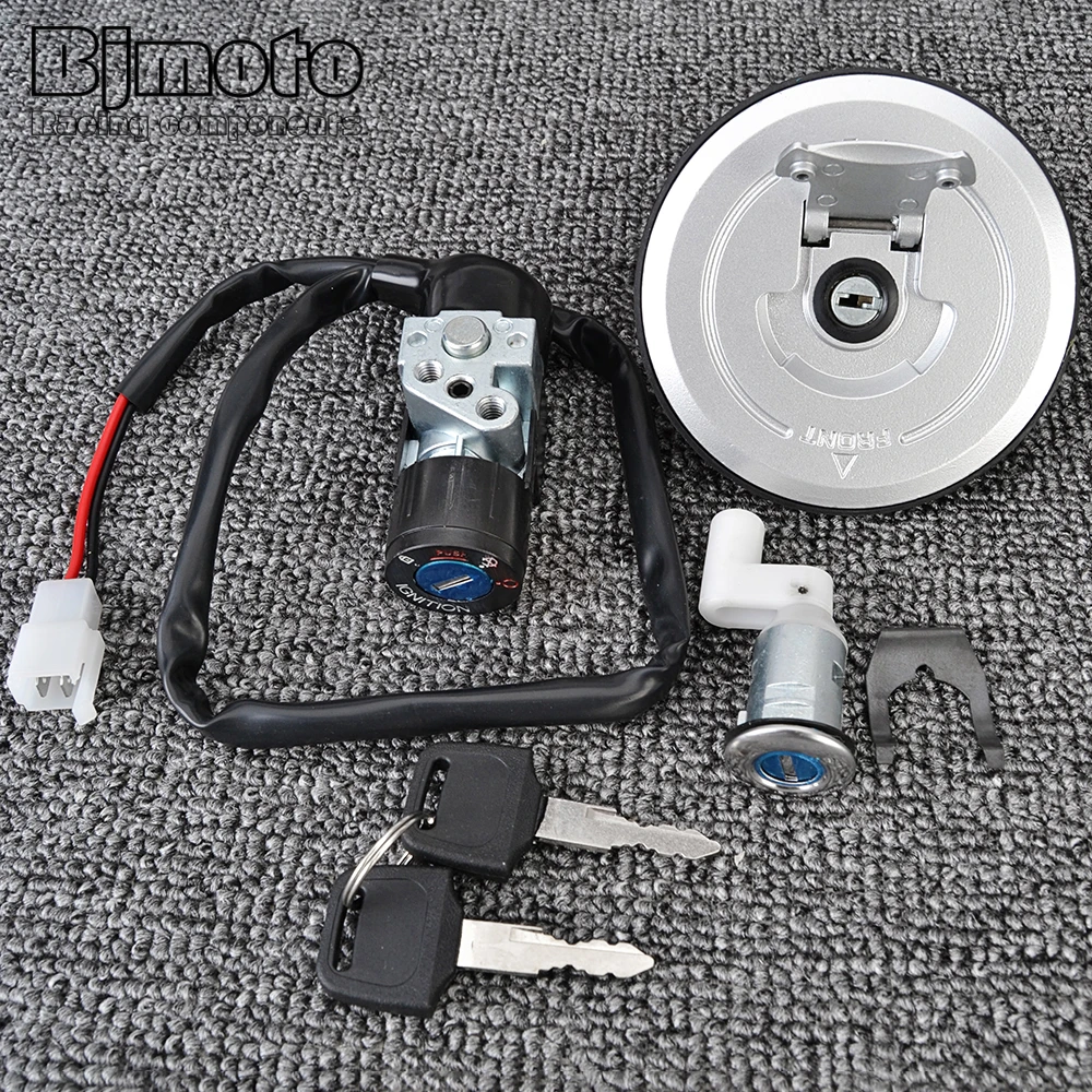 Fuel Gas Cap Ignition Switch Seat Lock Key For Honda CBR125R CBR125RS CBR125RW 35010-KPP-860