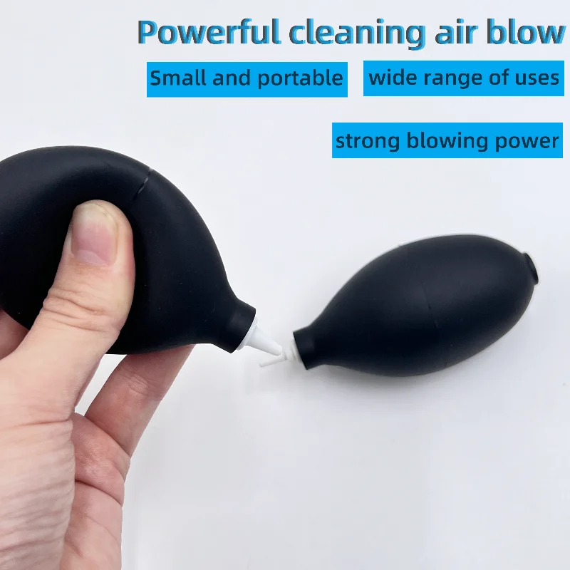 Mini Air Dust Blower Ball Pump Cleaner Circuit Clean Tool With Small Type Plastic Nozzle For Phone Tablet Camera Lens Keyboard