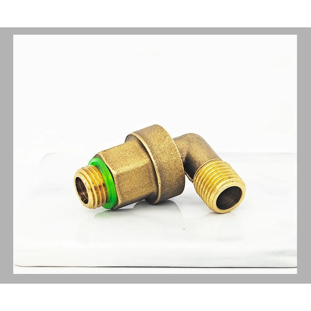 90 Degree Rotary Joint for Spray Pump Pipes Featuring Ball Bearing Swivel and Anti Twist Hose Design for Farming Applications