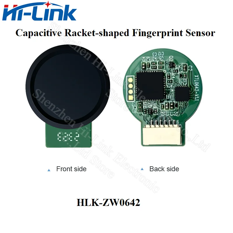 Fingerprint Recognition Module ZW0642 Capacitive Touch Racket-shaped Fingerprint Sensor Module Door Lock Collection