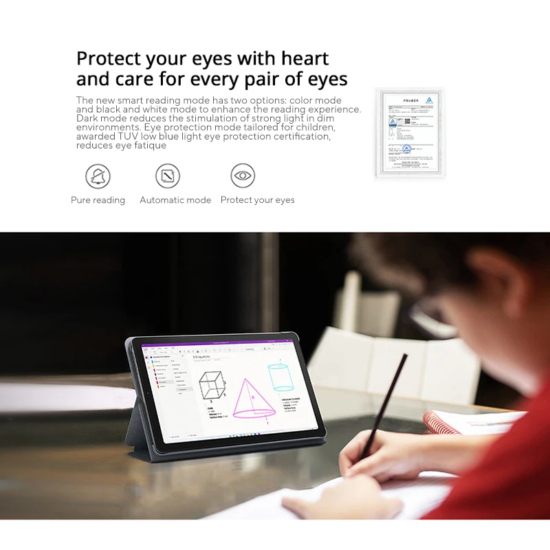 ROM العالمي لينوفو تاب K9/M9 تابلت 4G LTE 9 بوصة HD شاشة MTK G80 ثماني النواة 4GB 64GB 5100mAh أندرويد دولبي أتموس لوحة الصوت PC #6