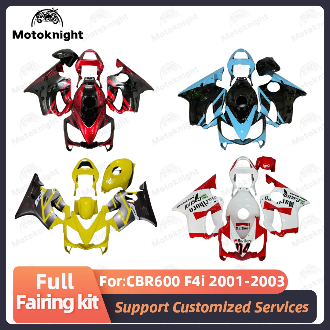 Full Set Motorcycle Fairings Fit For Honda CBR600 F4i 2001 2002 2003 Fairing Kit Painted Bodywork New ABS Plastic 4 Gifts