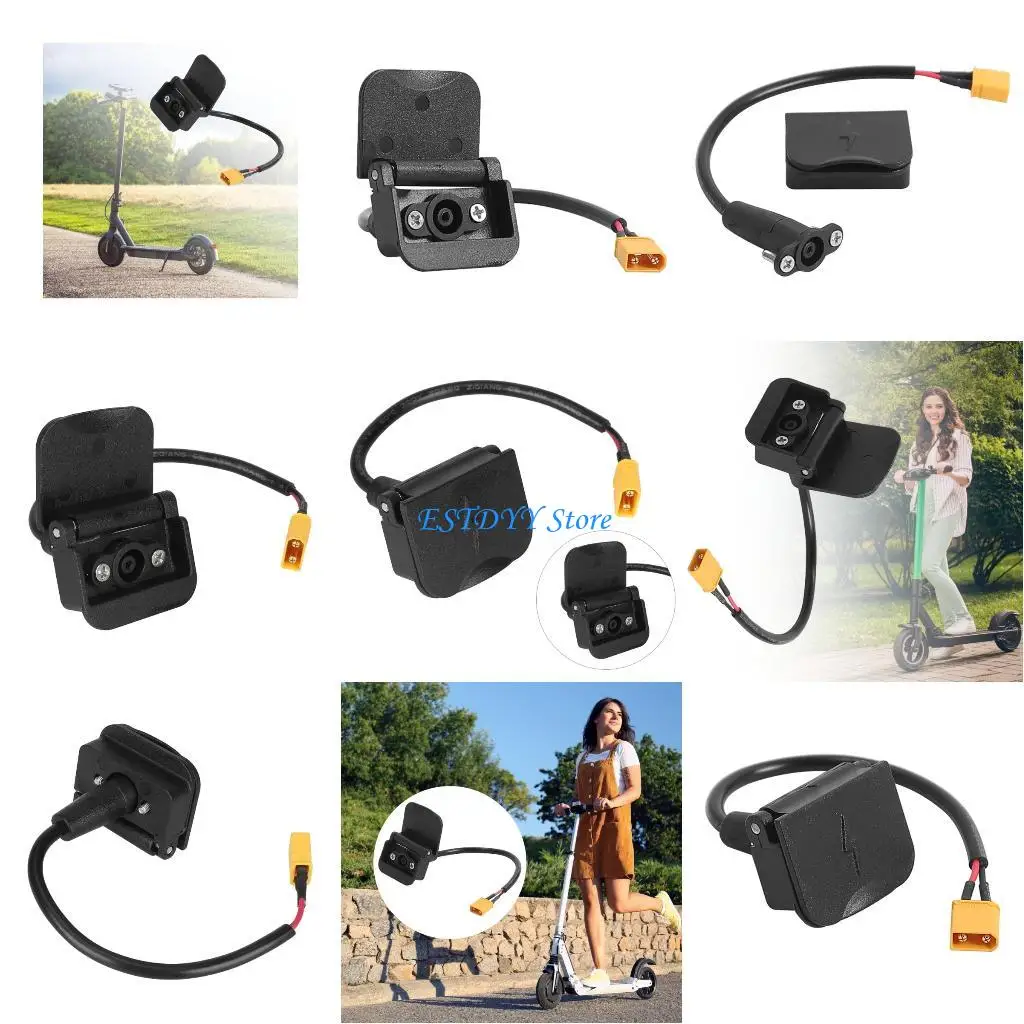 

G6DE Scooter Charging Component Socket Plug Connecting Charging Port