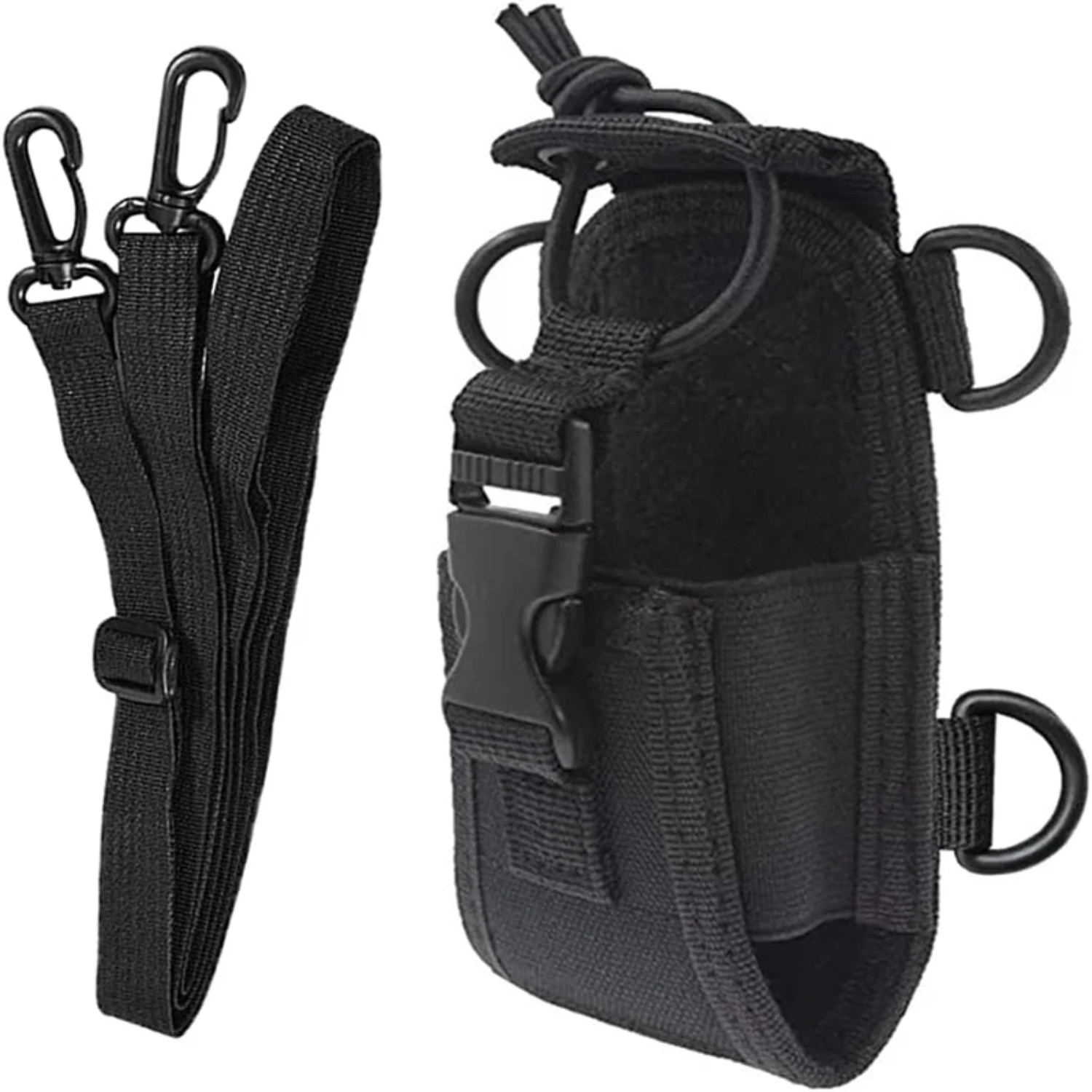

Walkie Talkie Two Way Radio Case Holster Nylon Pouch Kenwood Motorola UV5R UV82 UV5RA HYT 888S H777