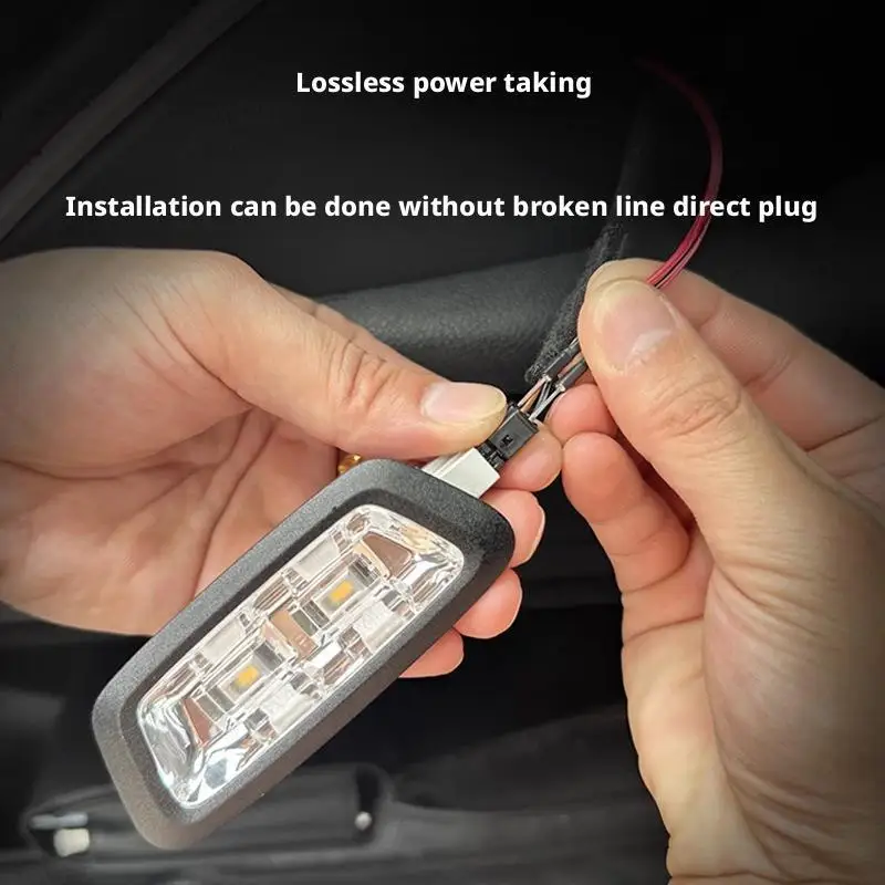 Car Trunk Lighting Ambient Lighting Interior Decoration LED Wiring Free Automatic Sensing Tailgate Light With Trunk Decoration