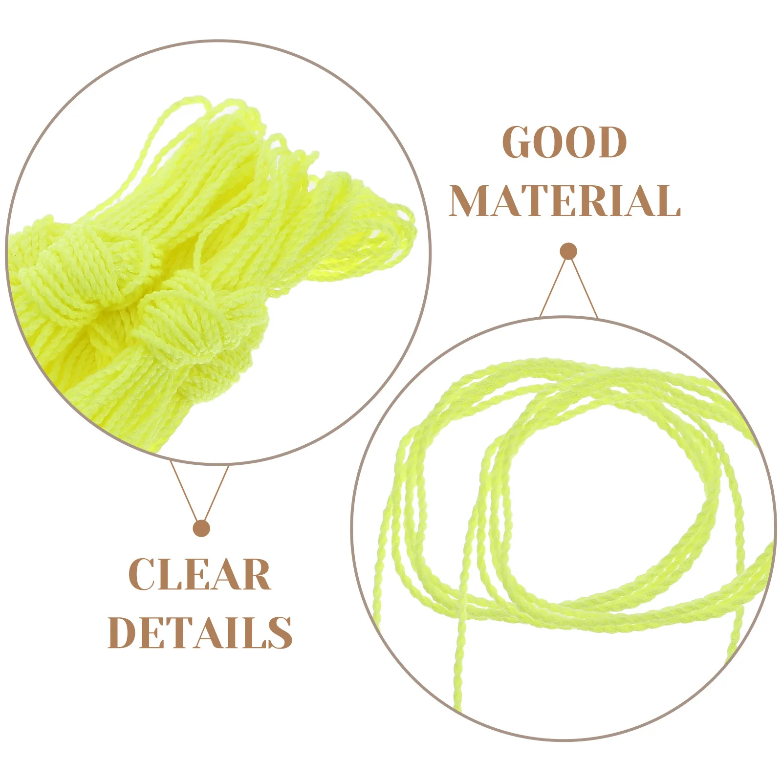 50 Peças de Cordas de Yo-Yo de Nylon Arco-Íris, Substituição Durável para Jogo Competitivo, Freestyle, Looping e Precisão, Uso Externo