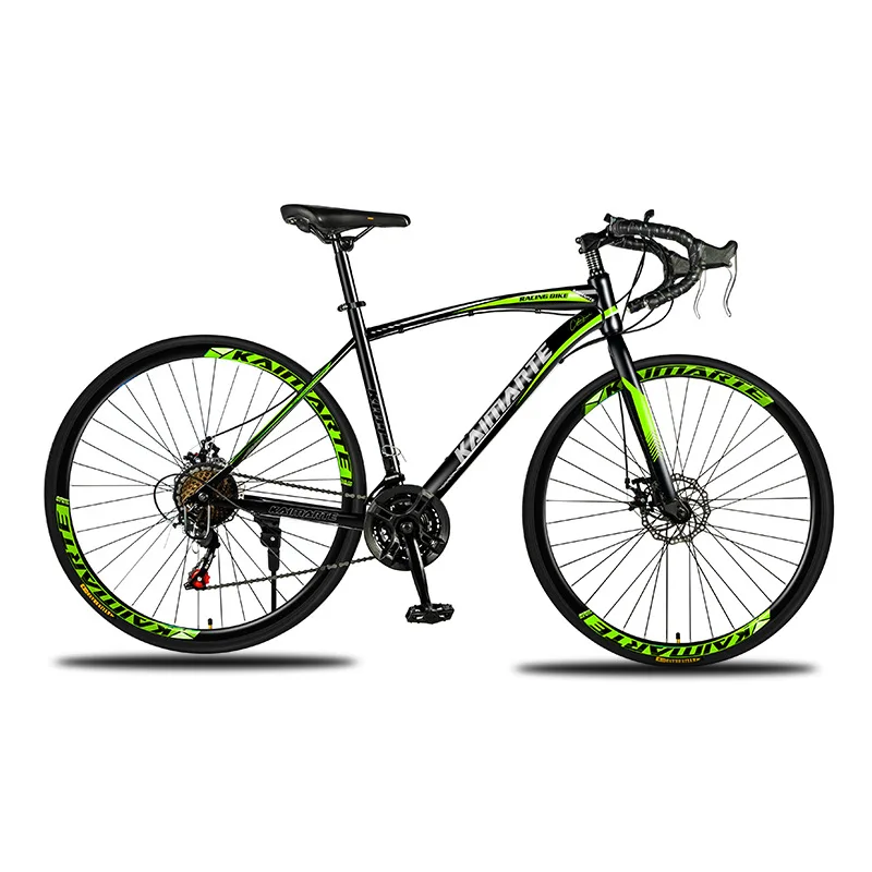 

Изогнутая ручка 700C, шоссейный велосипед, переключение передач, двойной дисковый тормоз для соревнований для мальчиков и девочек