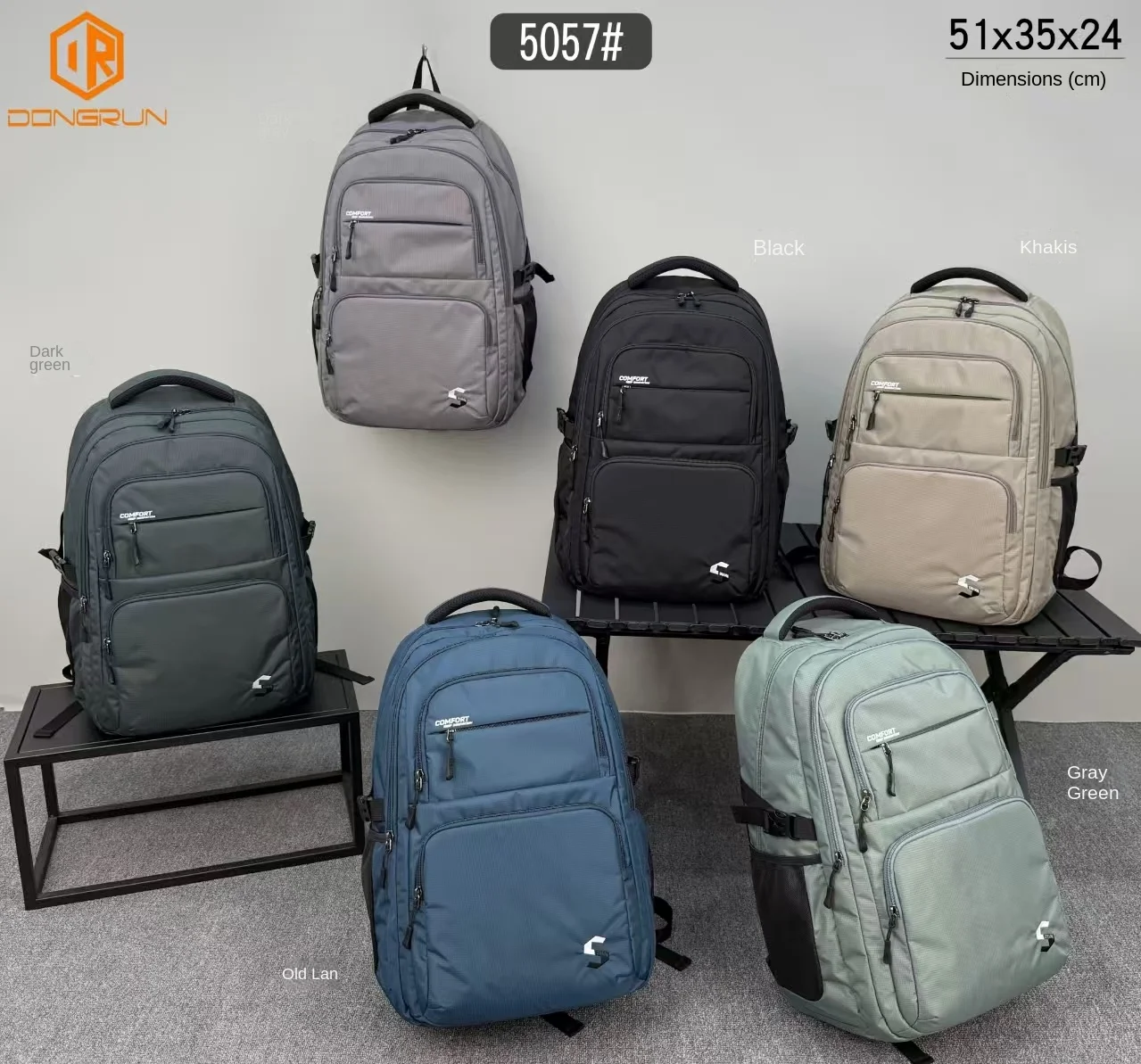 New Casual School Bag Boy Girl Middle High Student Shoulder Orthopedic Backpack Travel Backpack Large Capacity Mochila Escolar