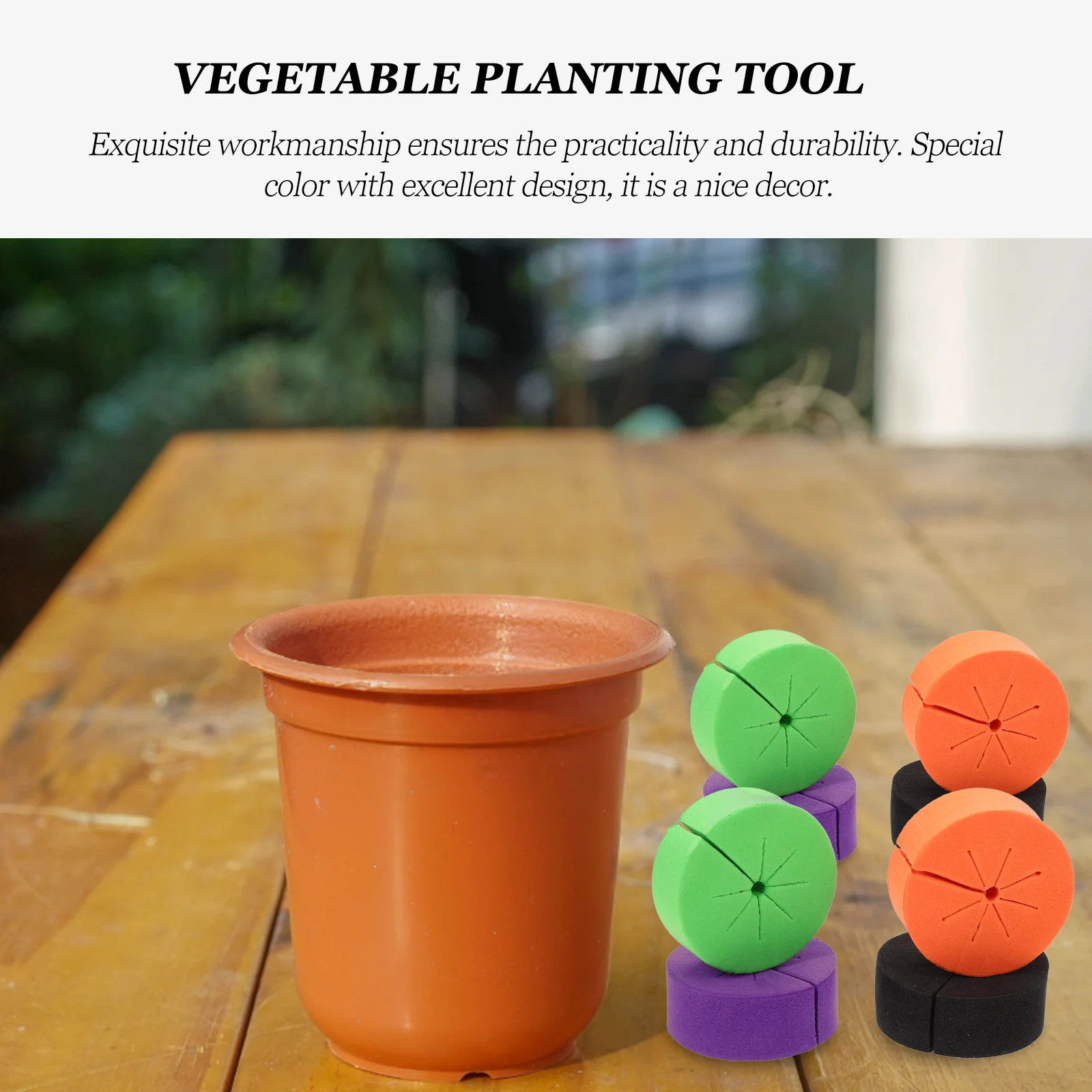 

40pcs Grow Sponge Hydroponic Planting Tool Root Cushion for Vegetables Fruits Flowers Soilless Gardening Accessory