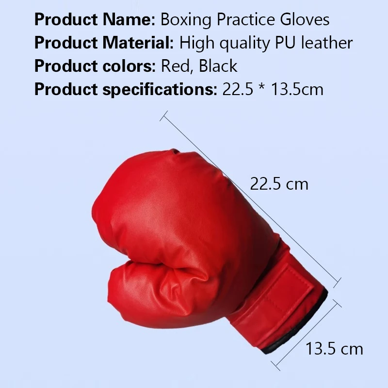 Guantes de boxeo con dedos completos para entrenamiento, guantes de Sparring para niños, lucha libre para hombres y mujeres