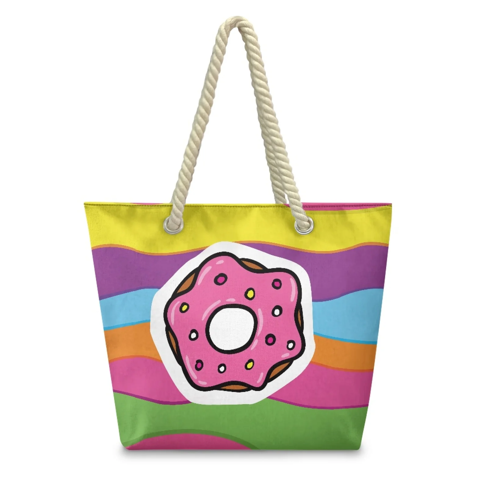 

HYCOOL Handbag Womens Canvas Bag Personalized Tote Bag Shoulder Bag Travel Party Beach Gift