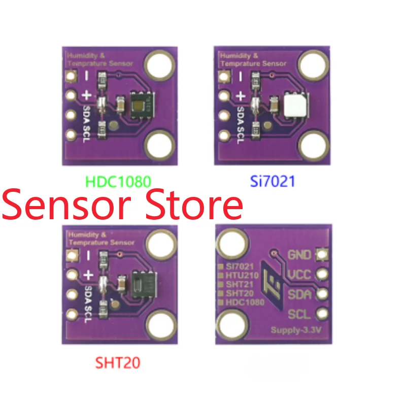 5PCS GY-213V-HDC1080 High-precision Temperature And Humidity Sensor    Module