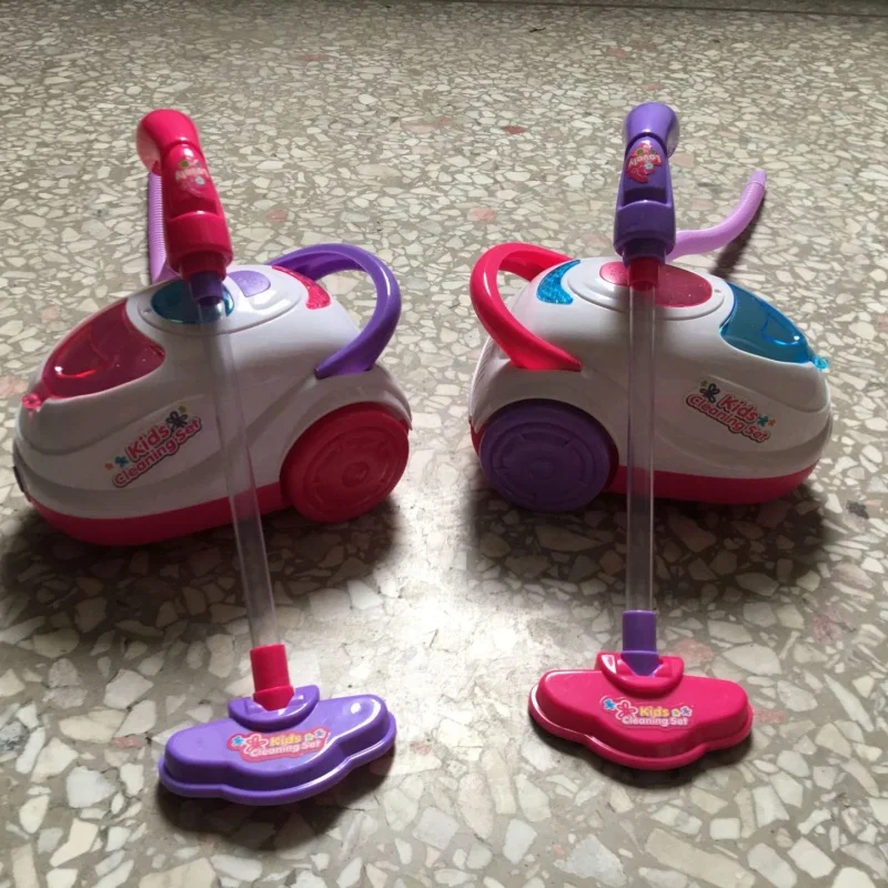 シミュレーション-子供のための電気掃除機のおもちゃ,家庭,ゲーム,ほうき,掃除道具,幼児教育パズルのおもちゃ