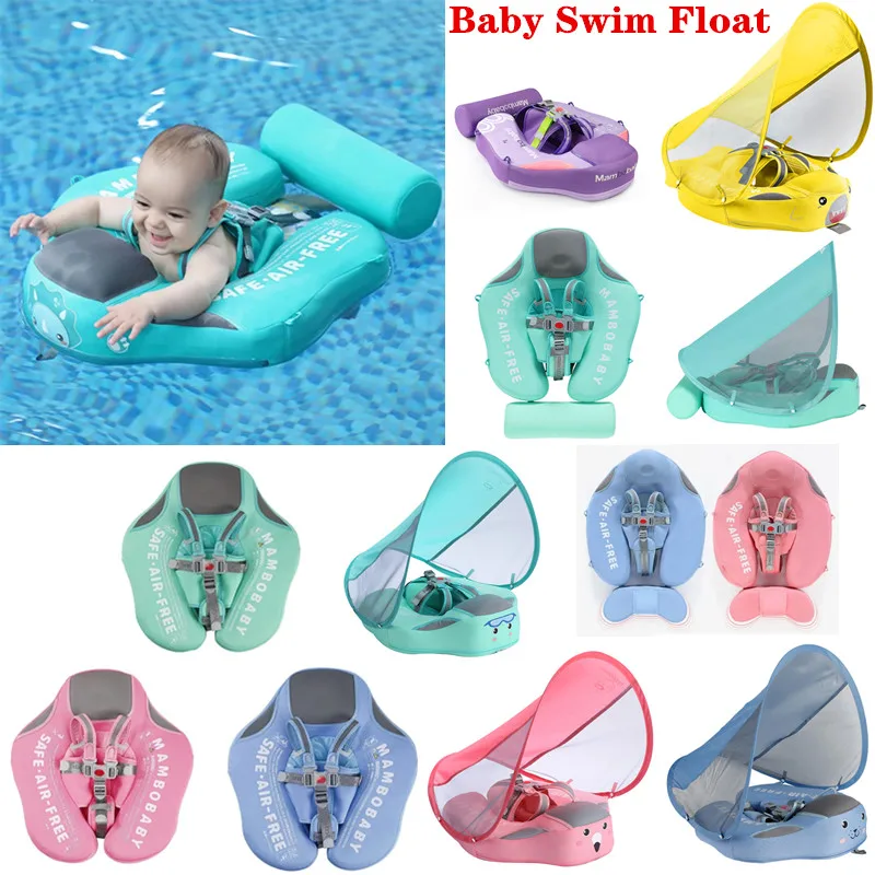 Baby Float Schwimm ringe Schwimm schwimmer Baby Floater Pool Zubehör Kleinkind Spielzeug Schwimmt rainer nicht aufblasbarer Baby Schwimm ring