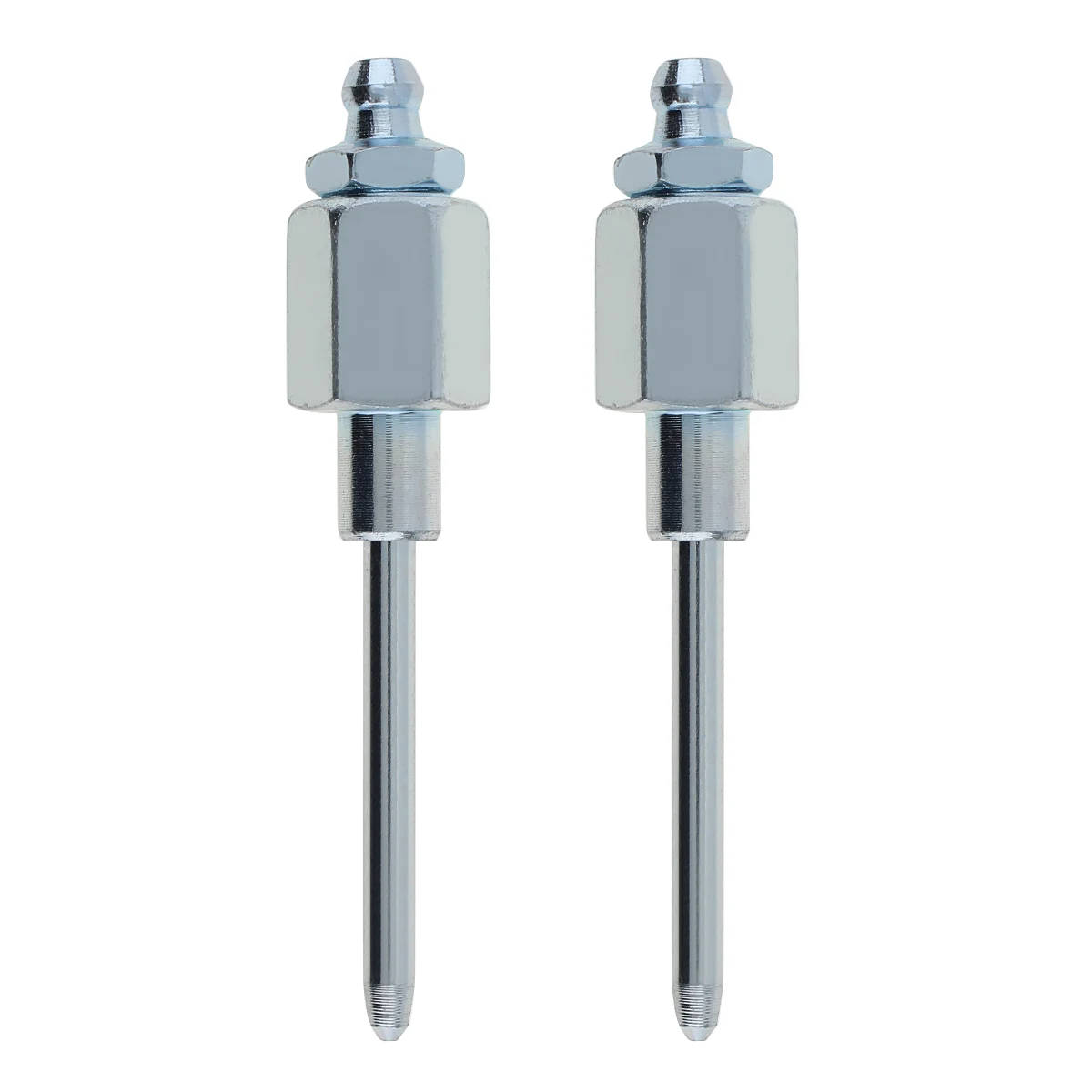 2pcs 1/8inch Grease Needle Nozzle 2mm Mouth of Needle Nose Grease Dispenser