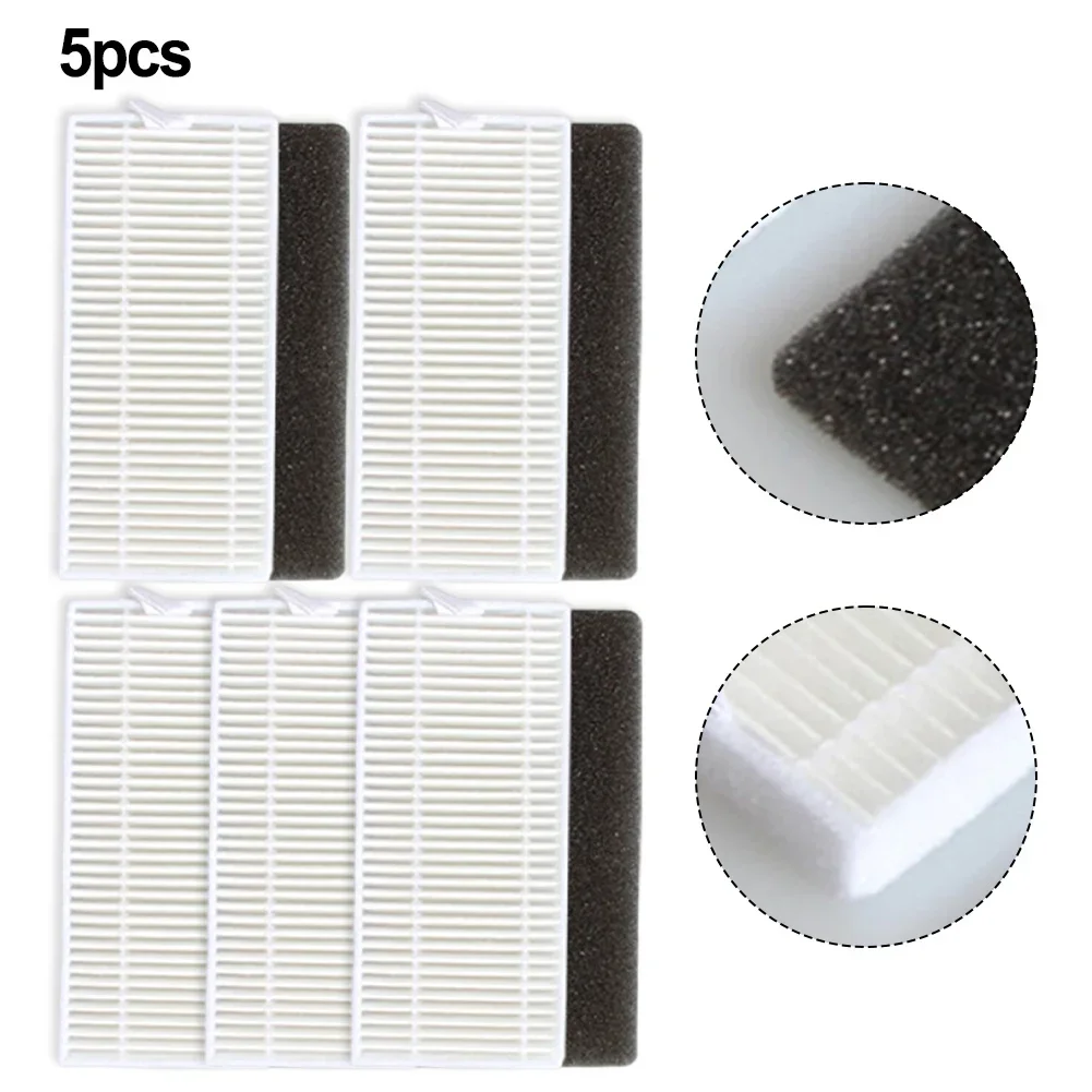 Mantener limpiar suelos con 5 uds Kit de filtros de repuesto para aspiradora TAMA H14 y Innos R7 y LIHHAS LH90