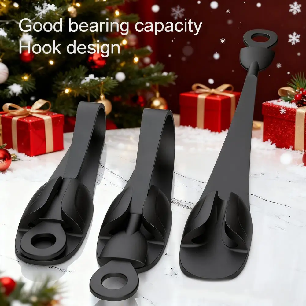 Garland Hanger Strap Holiday Decoration Hanger Christmas Garland Hanger Adhesive Hooks Multi-functional Silicone for Mantle