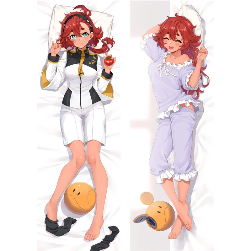 

Dakimakura Anime Suletta 2 Side Printed Hugging Body Pillowcase Cushion Bedding Decor Pillow Cover 2024